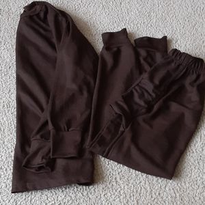 Mens Nortgern Explosion Brown Small Thermal Underw